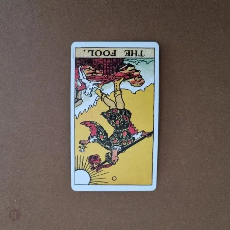 THE FOOL TAROT CARD MEANING: REVERSED