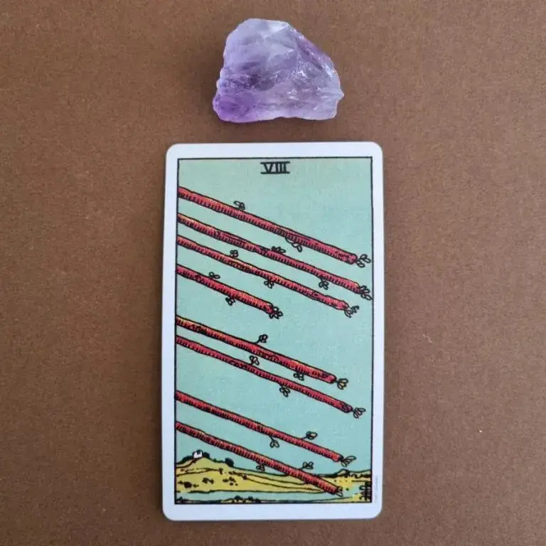 EIGHT OF WANDS - AIR TRAVEL AND VELOCITY