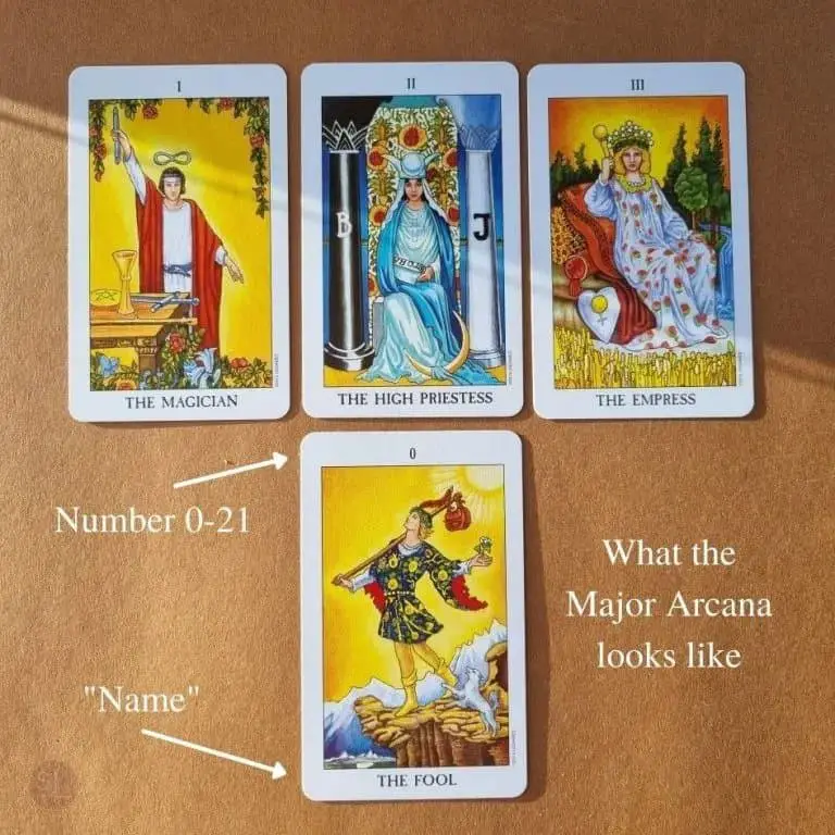 MAJOR ARCANA CARDS