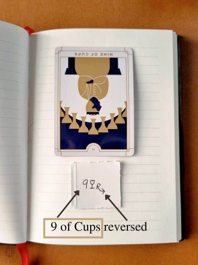 Nine of Cups reversed