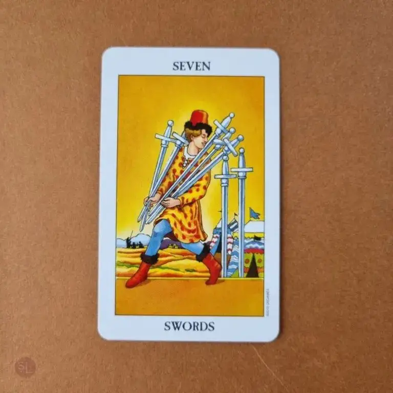THE SEVEN OF SWORDS MEANS BETRAYAL
