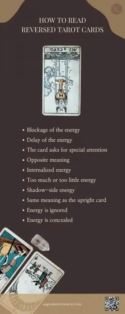 WHAT REVERSED TAROT CARDS MEAN